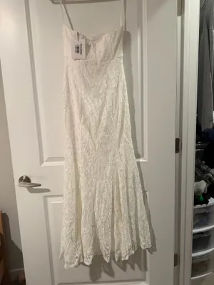 White Lace Dress thumbnail 4