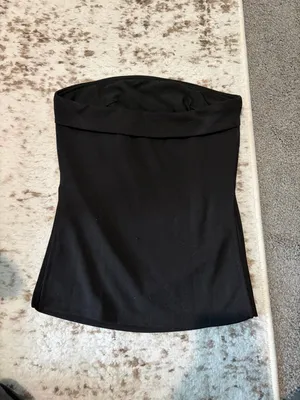 SHEIN Black Strapless Tube Top thumbnail 3