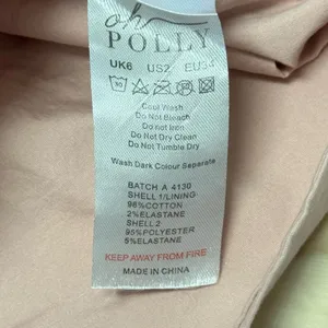 Oh Polly Pink Corset Top Balloon Long Sleeve Bodycon Mini‎ Dress Sz 2 thumbnail 11