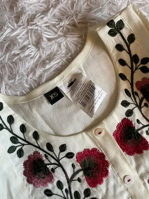 White Shirt/Kurti Size XS thumbnail 6