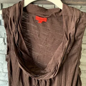 Anthropologie Vintage one.september brown tank top thumbnail 7
