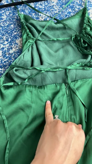 Lovers and Friends Dani Mini Dress in Emerald thumbnail 6