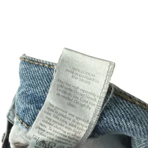 PacSun‎ Vintage High Rise Denim Shorts 27 Light Wash Frayed Cutoff thumbnail 7