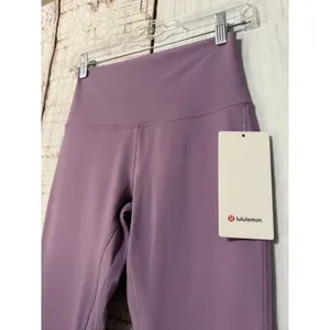 NWT Lululemon Align HR Pant 25" Pant Wisteria Purple Size 6 W5DKZS thumbnail 6
