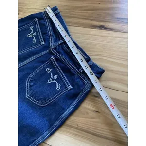 Brittania Vintage 1970s High Waist Women’s Blue Shorts- Bermuda Made in USA thumbnail 3