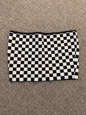 L.A. Hearts Checkered Tube Top thumbnail 2