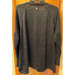 Heather Charcoal Active Life Long Sleeve Sweater thumbnail 2
