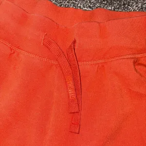 Gymshark Women's Orange Athletic Shorts Size Medium Drawstring Gym thumbnail 13