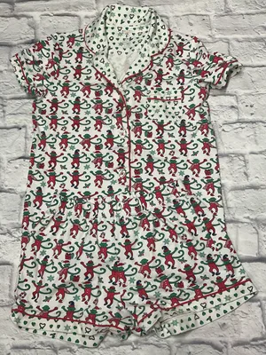 RARE Womens Roller Rabbit Christmas Pajamas thumbnail 1
