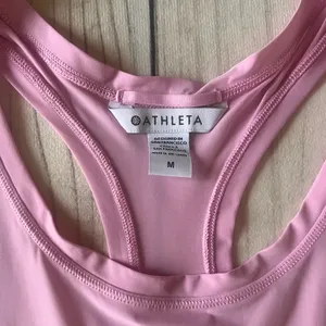 Athleta Pink Scoop Neck Racerback Tank Top thumbnail 4