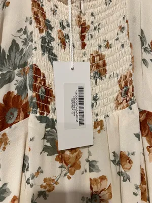 NWT Reformation Cassandra dress in veranda thumbnail 3