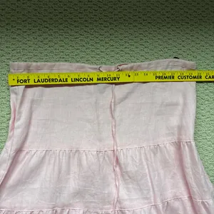 COPY - Great pink skirt - BNWT - Size 6 - 100% Linen thumbnail 4
