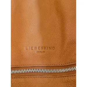 LIEBSKIND BERLIN ALITA LEATHER BACKPACK Tan thumbnail 2