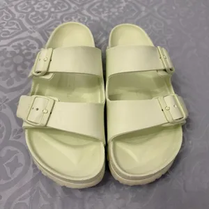 Birkenstock Light Green Two-Strap Sandals thumbnail 1