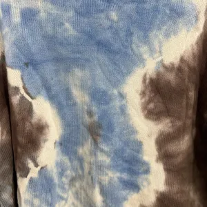 All Worthy tie dye L sweater cotton rayon casual neutral boho fall winter thumbnail 4
