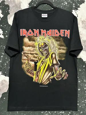 Hanes Iron Maiden Killers Heavy Metal Rock Album Shirt thumbnail 1