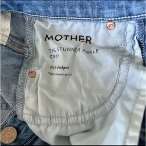 MOTHER Denim The Stunner Ankle Fray Hit The Jackpot thumbnail 9