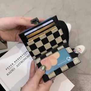 Wallet for Women Canvas Snap Closure Bifold Wallet Credit Card Coin Purse thumbnail 5