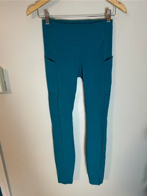 Lululemon Speed up Tight Bermuda Teal 4 thumbnail 3