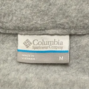 Columbia Sawyer Rapids 2.0 Gray Fleece Zip Vest Size Medium Mock Neck thumbnail 4