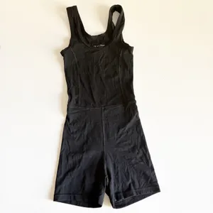 SET ACTIVE Women Onyx Sportbody Shortysuit Athletic Minimalist Romper Size XS thumbnail 3
