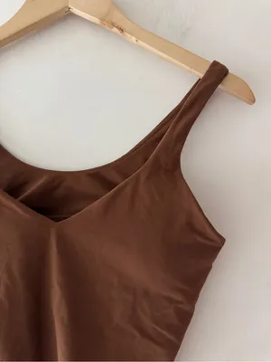Lululemon Align Tank Top Java Brown Size 10 thumbnail 4