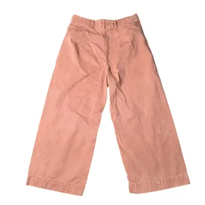 We The Free Wide Leg Pants Womens 31 Terracotta Excellent Cotton Canvas Crop thumbnail 3