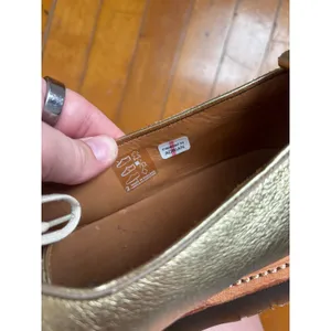 Dr. Martens Gold Leaf 3-Eyelet Oxford Shoes Made in England US 9L UK 7 thumbnail 5