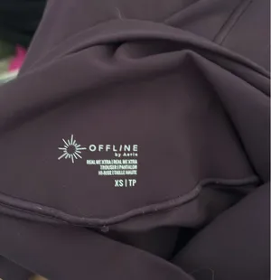 Aerie Trousers Wide-Leg thumbnail 4