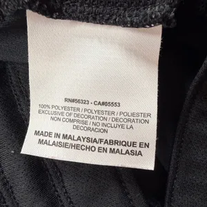 Nike Dri-FIT Joggers Womens Medium Black Lightweight Athletic Pants thumbnail 3
