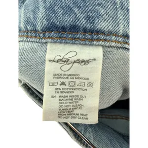 Lola Reese Jeans High Rise Wide Leg Crop Jeans‎ Light Wash Belted Womens Size 30 thumbnail 6