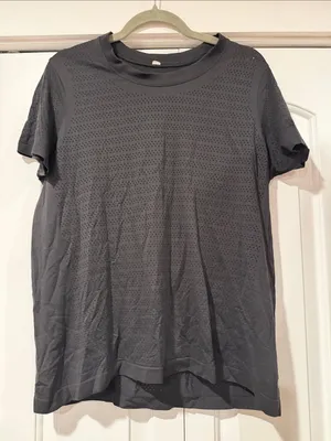Lululemon Breeze By Short Sleeve black‎ large thumbnail 2
