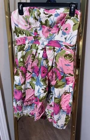 Twenty One Floral colorful dress thumbnail 1