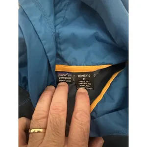 PATAGONIA Organic Cotton Light Hoodies #5123-175 Vintage? Turquoise/blue Med Wms thumbnail 11