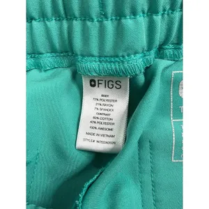 Figs Joggers Scrub Pants Women Small Green High Waist Zamora Technical Utility thumbnail 9