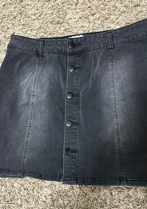 Altar'd State Back To School Jean Skirt thumbnail 2
