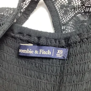 Abercrombie & Fitch Black Sleeveless Lace Cocktail Mini Dress XS thumbnail 7