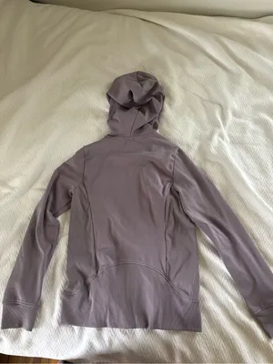 We Wander Women's Hooded Zip Jacket - Lavender Gray thumbnail 4