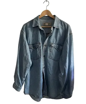 Vintage Unionbay denim shirt size xl thumbnail 1