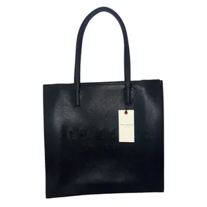NWT Ted Baker London Soocon Tote Bag- Black thumbnail 4