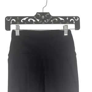 Aerie Women's Small Chill Play Move High Waisted‎ Black Biker Shorts thumbnail 2