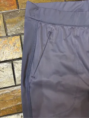 Columbia Women’s Leggings Pants Blue Gray Large Pockets Zip Gym Activewear Yoga thumbnail 9