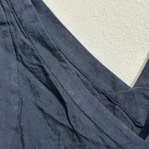 Ann Taylor LOFT Women Navy‎ Blue V-neck Blouse Top Size Small. thumbnail 6