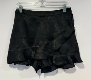 NWT black‎ Altar’d State satin skort thumbnail 1