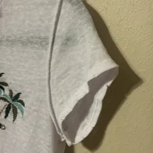 Free People We The Free Beachy Keen Embroidered Tee‎ Size XS thumbnail 5