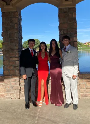 Red formal dress Nookie XS thumbnail 7