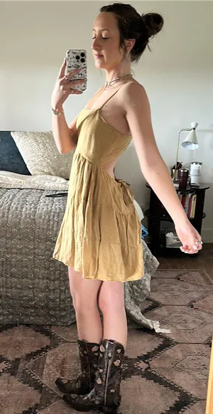 Elan Yellow Sundress thumbnail 3