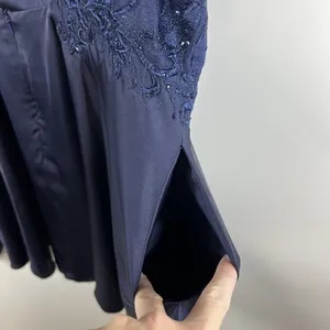 Alyce Paris strapless glitter cocktail dress Blue Plus Size 22 Evening Romantic‎ thumbnail 6