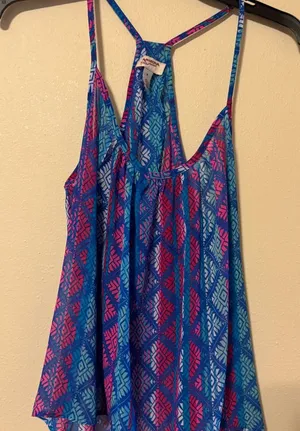 Arizona Jeans Blue and Pink Camisole thumbnail 1