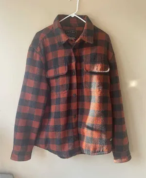 Urban Outfitters plaid shacket thumbnail 1
